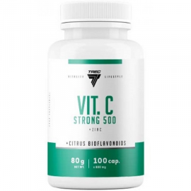 Ви­та­мин С с цинком Trec Nutrition Vit C STRONG 500 100 капсул