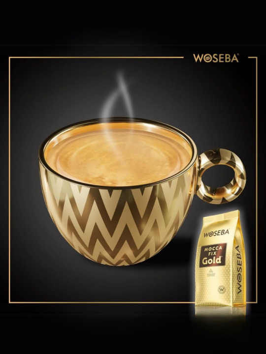 Кофе в зернах WOSEBA Mocca Fix Gold 1кг