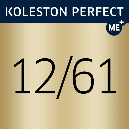 Крем-краска стойкая профессиональная для окрашивания волос Wella Professionals Koleston Perfect Me+ 12/61 Ультра Яркий Блонд Фиолетовый Пепельный 60 мл