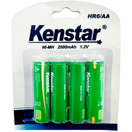 Аккумулятор «Kenstar» HR6/AA Ni-Mh 2500 mAh BL-4