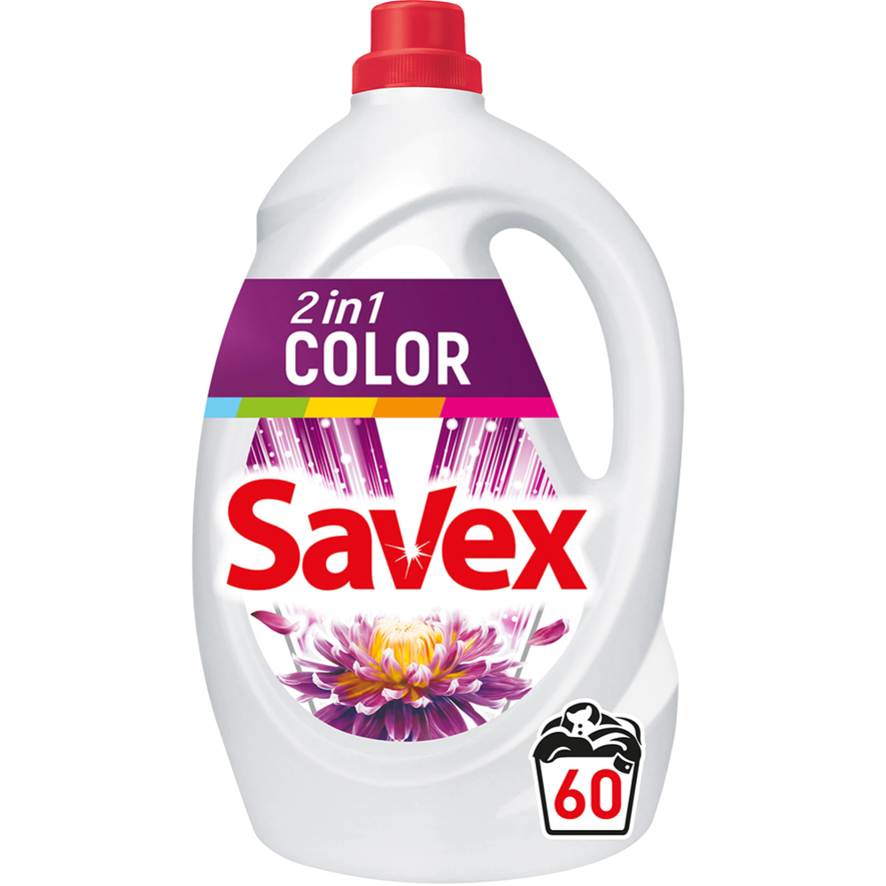 Картинка товара Гель для стирки «Savex» Color, 3.3 л