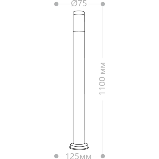 Светильник уличный «Feron» DH022-1100, 11808