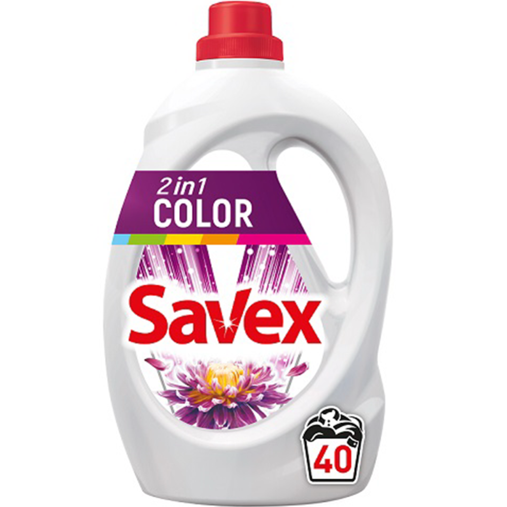 Гель для стирки «Savex» Color, 2.2 л #0