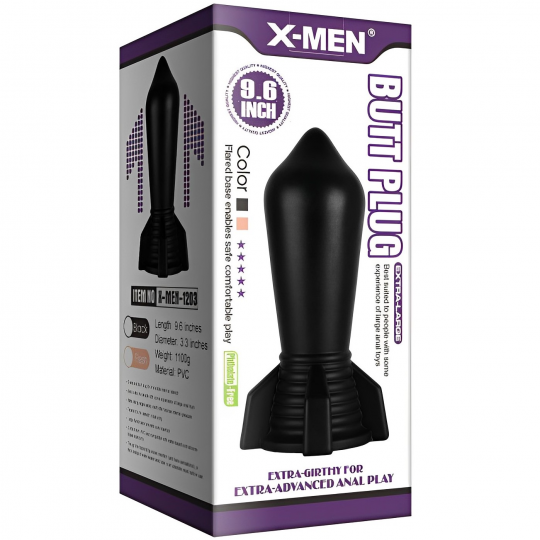 Анальная втулка-ракета X-Men Butt Plug 25 см