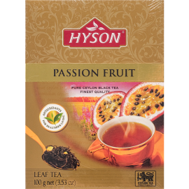 Чай черный цейлонский листовой «Hyson» с ароматом маракуйи, 100 г