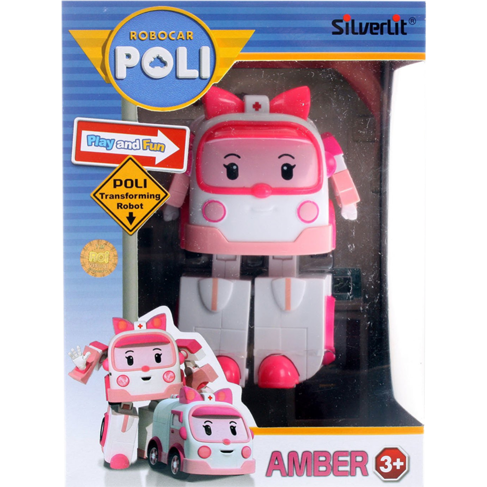 Игрушка-трансформер «Silverlit» Robocar Poli, Эмбер, 83172 купить в Минске:  недорого, в рассрочку в интернет-магазине Емолл бай