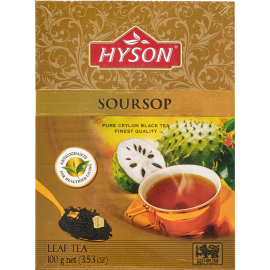 Чай черный цейлонский листовой «Hyson» с ароматом саусепа, 100 г
