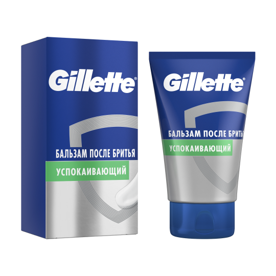 Бальзам после бритья мужской Gillette Series Sensitive Protection / Успокаивающий для чувствительной кожи с алоэ 100 мл