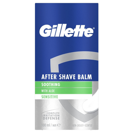 Бальзам после бритья мужской Gillette Series Sensitive Protection / Успокаивающий для чувствительной кожи с алоэ 100 мл