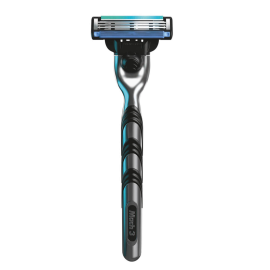 Бритва / станок для бритья мужской (БЕЗ УПАКОВКИ) Gillette Mach 3 с 1 кассетой