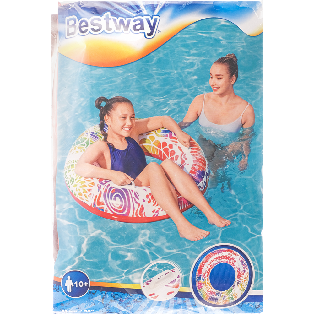 Круг надувной «Bestway» Летняя волна, 36084, 91 см
