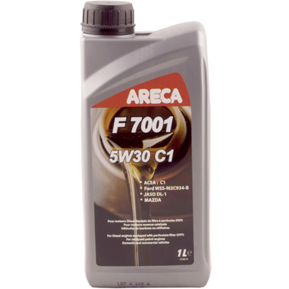 Масло моторное «Areca» F7001, 5W-30 C1, 11111, 1 л