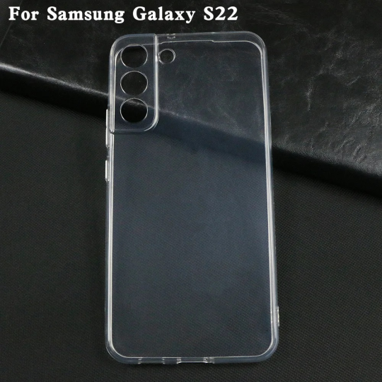 Силиконовый чехол для Samsung Galaxy S22 SM-S901 прозрачный