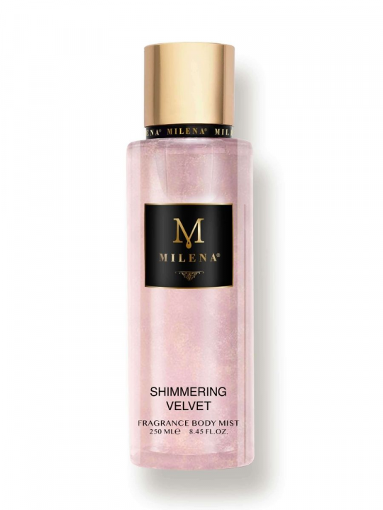 18 Мист парфюмированный. "SHIMMERING VELVET" FRAGRANCE BODY MIST MILENA 250ML