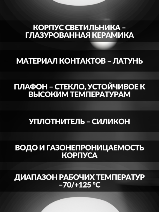 Светильник НПБ400 для сауны настенно-потолочный белый, IP54, 60 Вт, белый, TDM SQ0303-0048