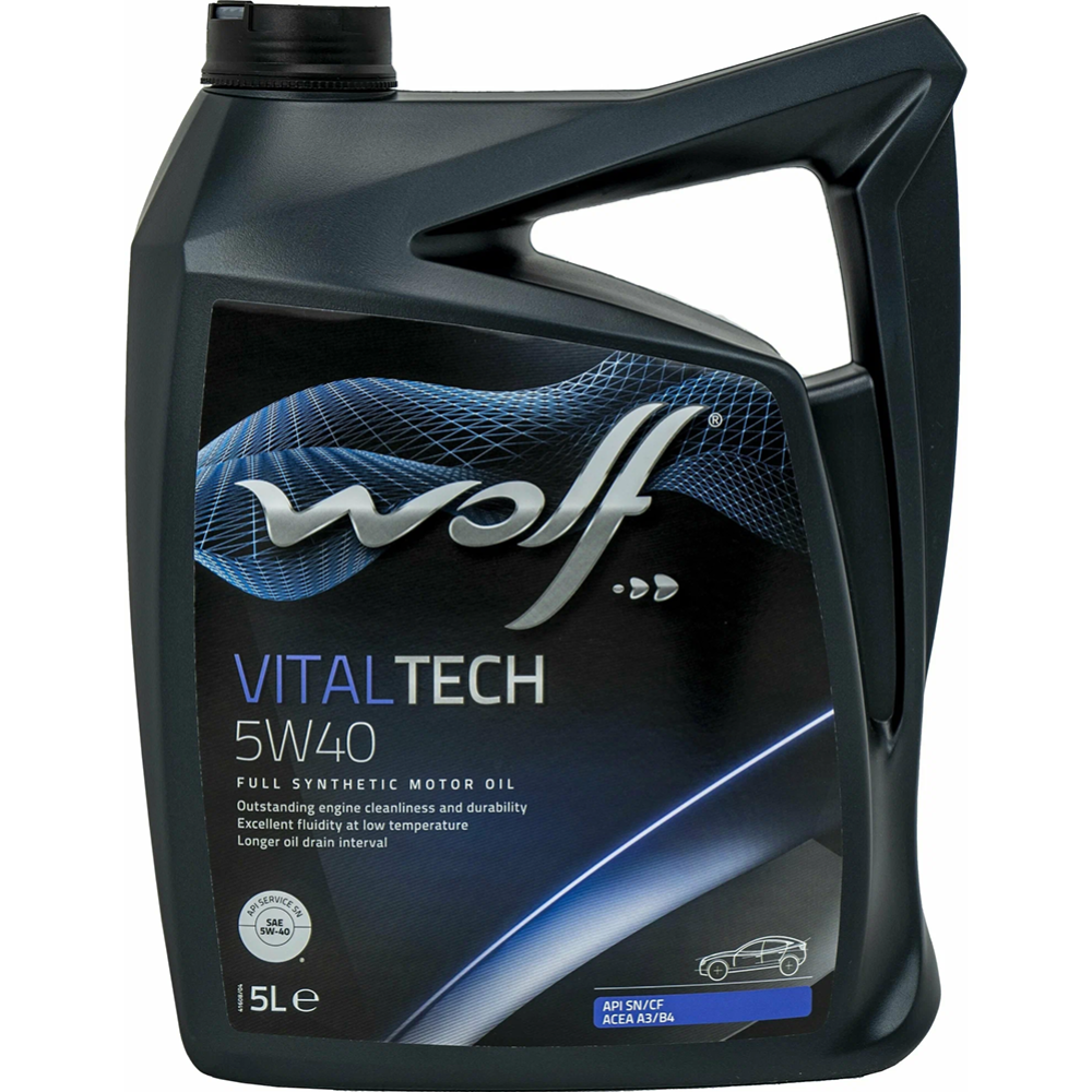 Масло моторное «Wolf» Vital Tech, 8311291, 5W-40, 5 л