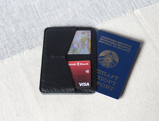 Кожаный чехол для паспорта (cover pas-055)