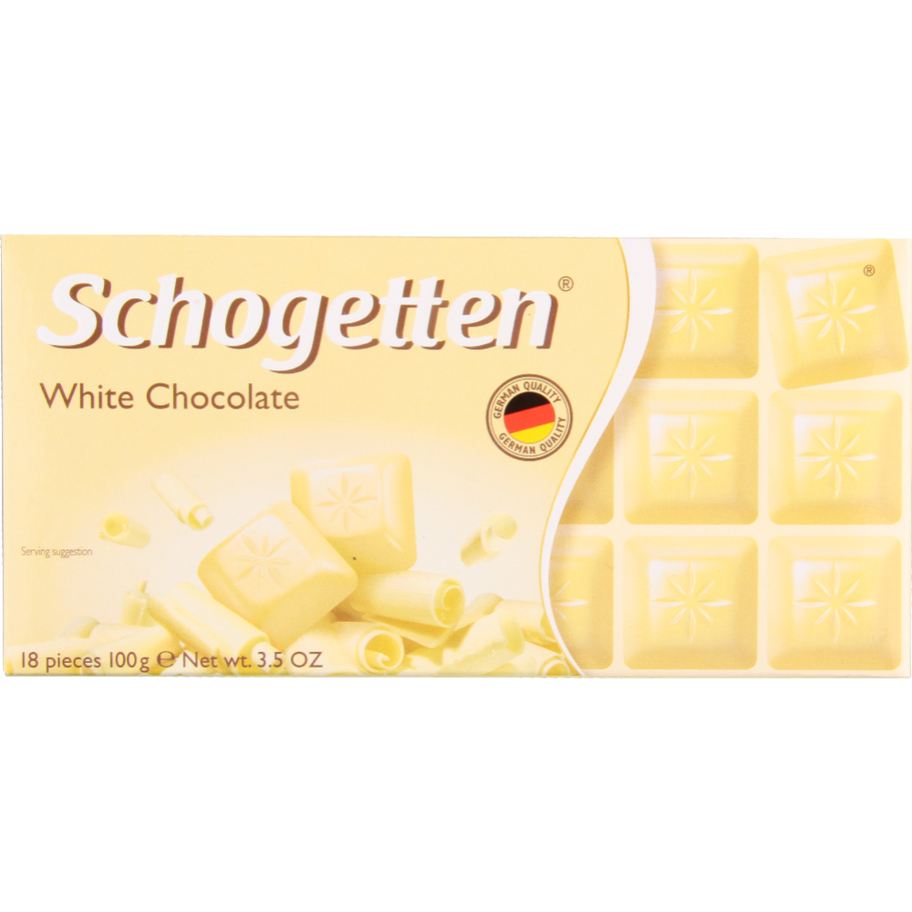 Шоколад белый «Schogetten» 100 г #0