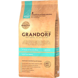 Корм для собак «Grandorf» 4 Meat&Rice Probiotic All Breeds, с пробиотиками, 3 кг