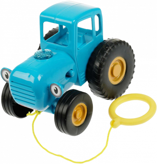 Синий трактор