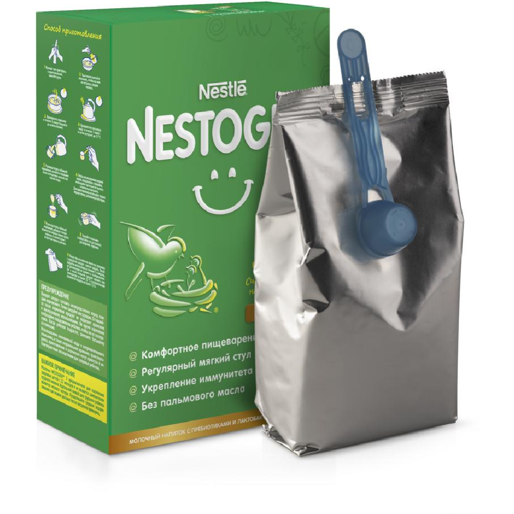 Напиток молочный сухой «Nestle» Nestogen 3, для комфортного пищеварения, 300 г