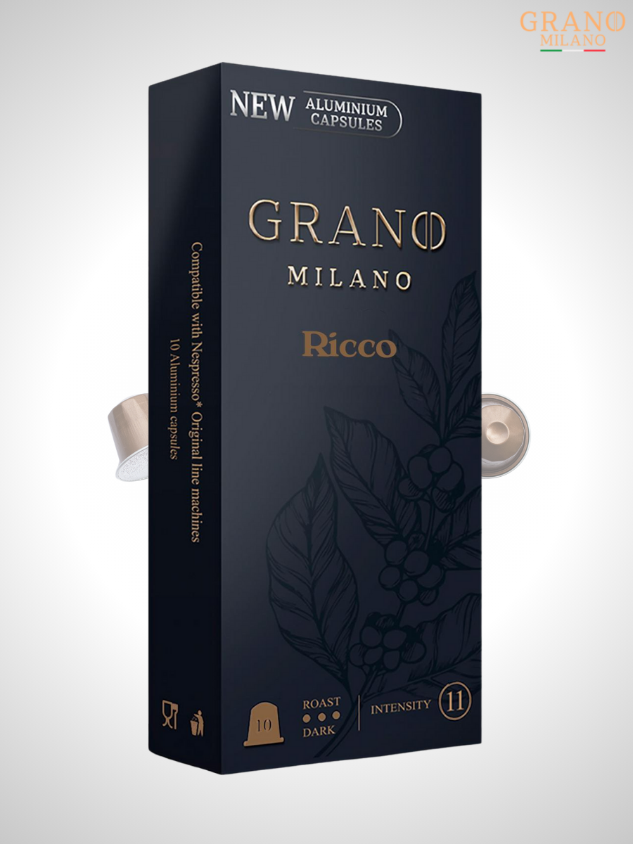 Кофе в капсулах Nespresso Grano Milano Ricco / 10 шт.