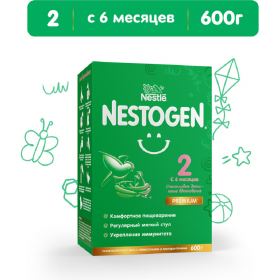 Смесь мо­лоч­ная сухая «Nestle» Nestogen 2, с 6 ме­ся­цев, 600 г