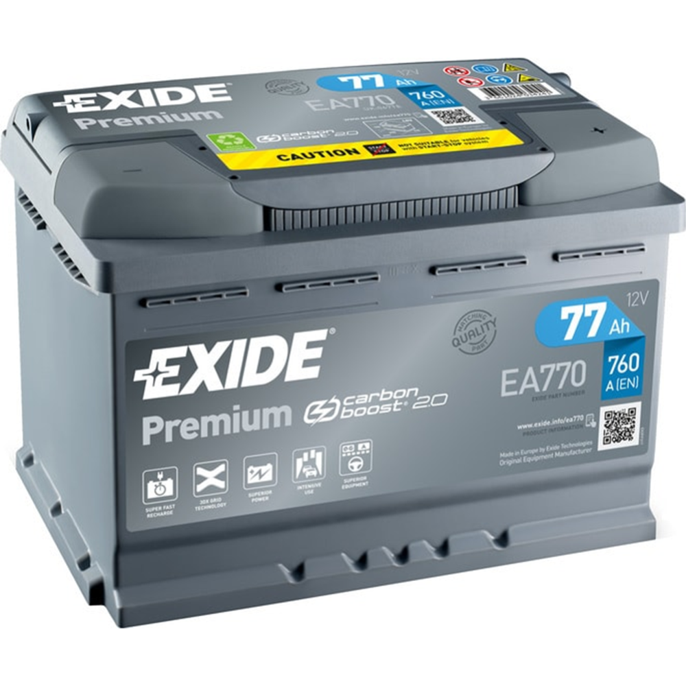 Аккумулятор «Exide» 770