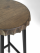 Барный стул из массива дуба "SMBEER-65", 32*32*65, мореный/черный, STAL-MASSIV