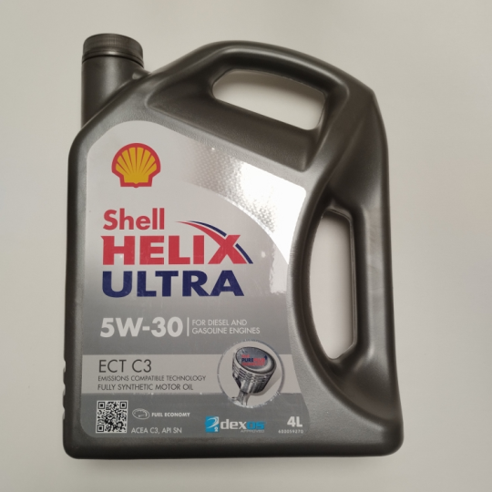 Моторное масло Shell HELIX Ultra ECT 5W-30   4л.