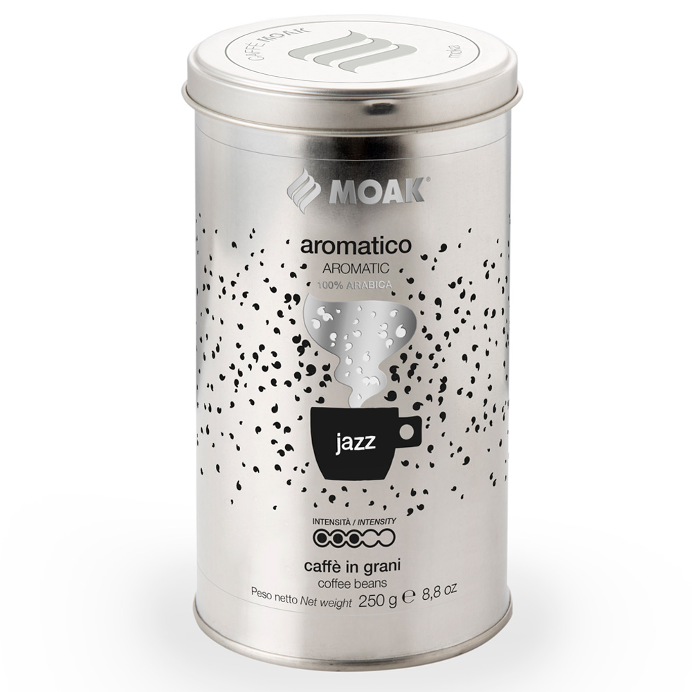 Кофе в зернах Moak Aromatico Jazz, 250 гр. (ж.б.) 100% арабика