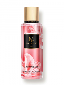 20 Мист парфюмированный. "LOVESTRUCK" FRAGRANCE BODY MIST MILENA 250ML