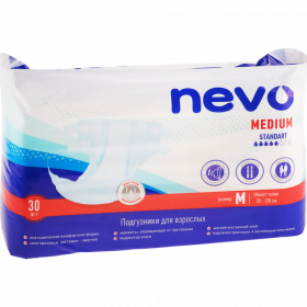 Под­гуз­ни­ки для взрос­лых «Nevo» од­но­ра­зо­вые, размер M, 30 шт