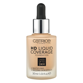 Основа тональная «Catrice» HD Liquid Coverage Foundation, тон 030, 30 мл.