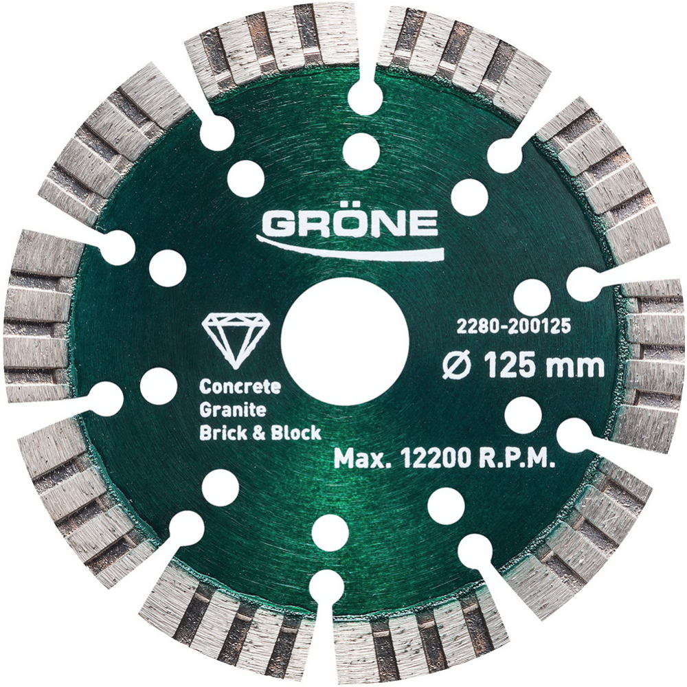 Отрезной алмазный диск «Grone» 2280-200125