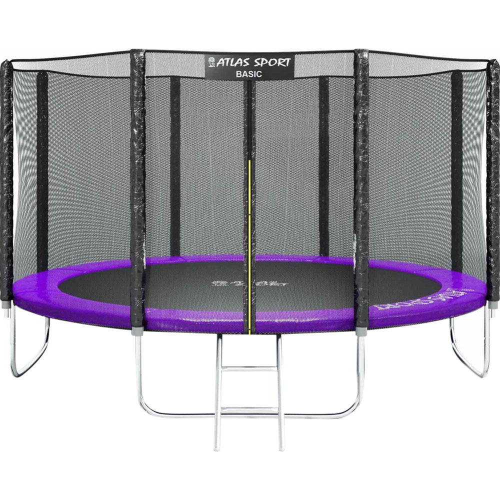 Батут «Atlas Sport» 15ft, Basic, purple, 465 см