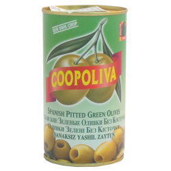 Оливки «Coopoliva» без ко­сточ­ки, 350 г