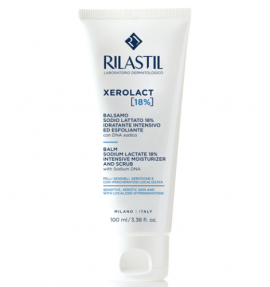 Rilastil XEROLACT Увлажняющий бальзам 18% соли молочной кислоты для чувствительной, очень сухой и склонной к избыточному ороговению кожи, 100 мл