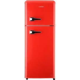 Холодильник-морозильник «Harper» HRF-T140M, красный