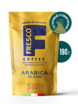 Кофе растворимый Fresco Arabica Blend, 190 грамм.