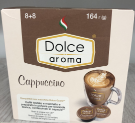 Кофе в капсулах 8+8 Dolce Aroma Cappuccino