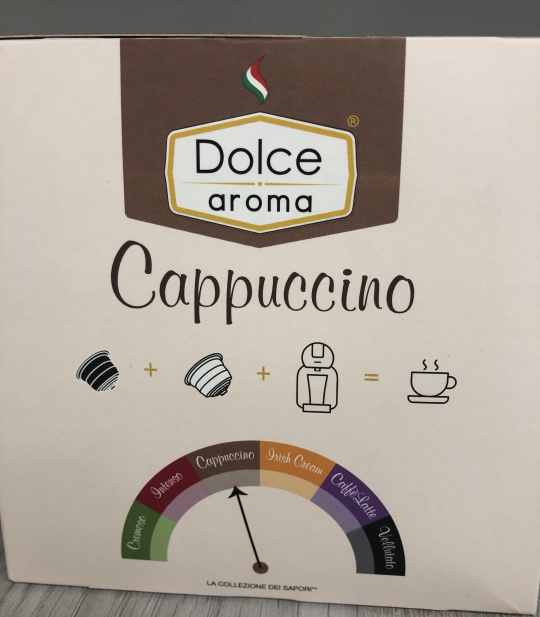 Кофе в капсулах 8+8 Dolce Aroma Cappuccino