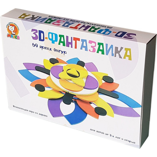 Развивающая игра «Макси» 3D-фантазаика, 10394