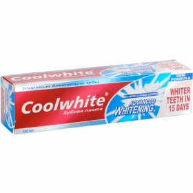Зубная паста «Coolwhite» без­упреч­ное от­бе­ли­ва­ние, 100 г.