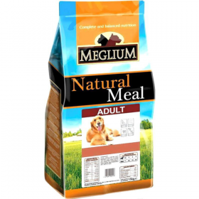 Корм для собак «Meglium» Dog Adult, злаки/мясо, MS0115, 15 кг