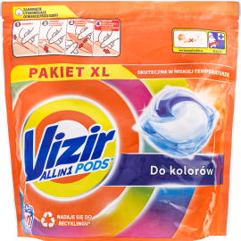 Капсулы для стирки «Vizir» Color, 40 шт