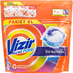 Кап­су­лы для стирки «Vizir» Color, 40 шт