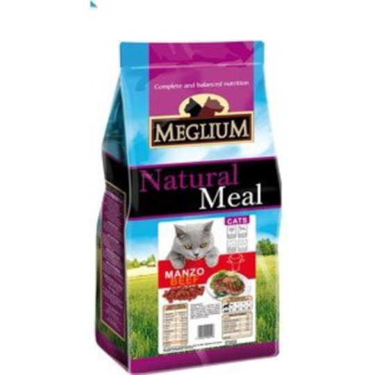 Корм для кошек «Meglium» Cat Adult Beef, с говядиной, MGS0503, 3 кг