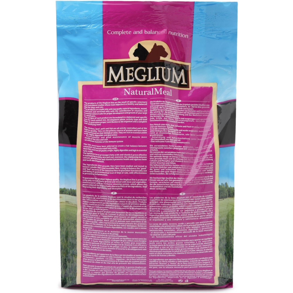 Корм для кошек «Meglium» Cat Adult Beef, с говядиной, MGS0503, 3 кг