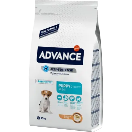 Корм для щенков «Advance» Puppy Protect, курица/рис, 1.5 кг